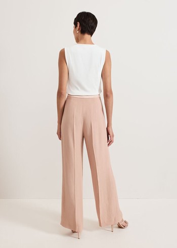 Phase Eight Jorja Trousers Pink USA | 3502861-HY